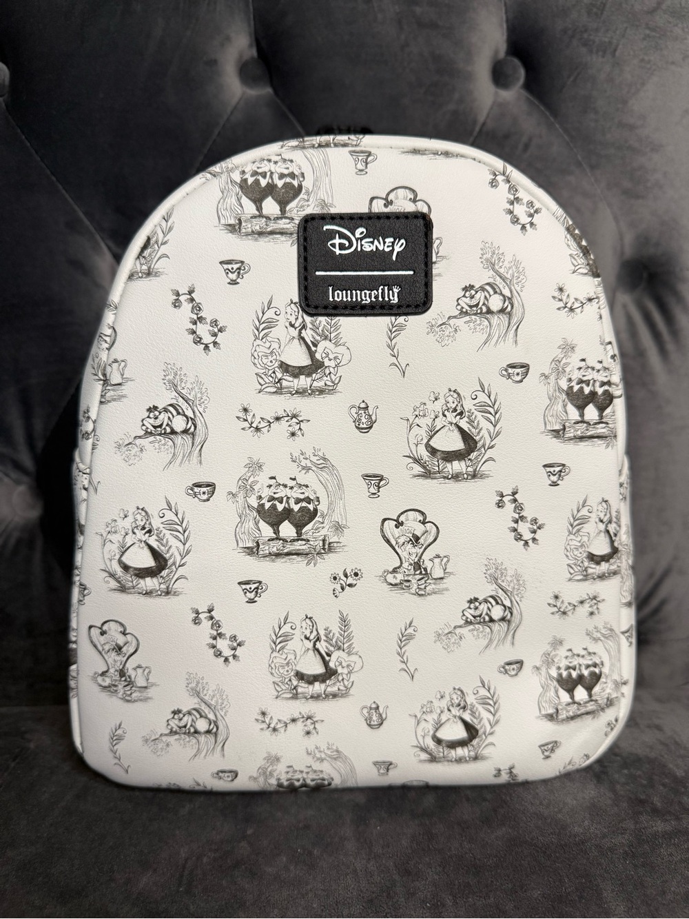 Loungefly Disney Alice in Wonderland Sketch Mini Backpack